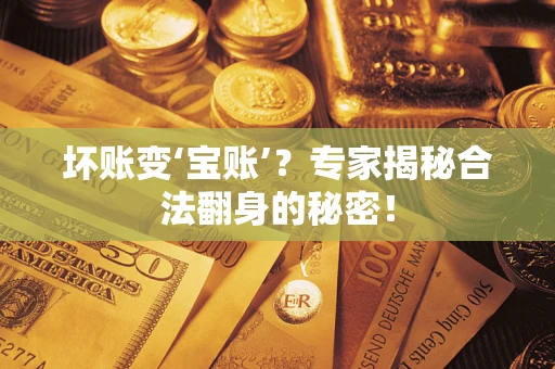 武汉坏账变‘宝账’？专家揭秘合法翻身的秘密！
