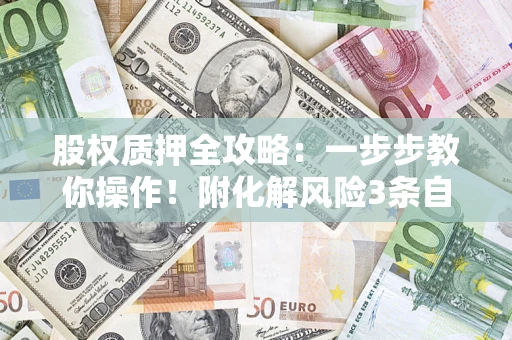 武汉股权质押全攻略：一步步教你操作！附化解风险3条自救法则