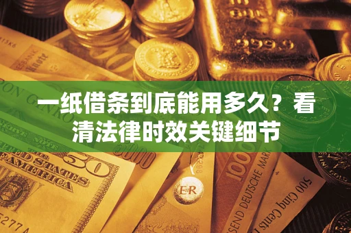 武汉一纸借条到底能用多久？看清法律时效关键细节