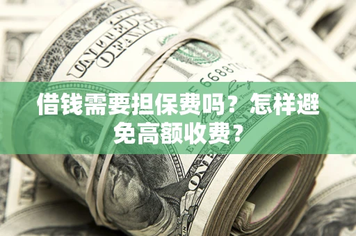 武汉借钱需要担保费吗？怎样避免高额收费？