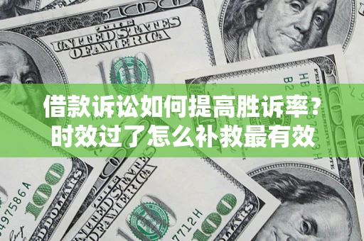 武汉借款诉讼如何提高胜诉率？时效过了怎么补救最有效
