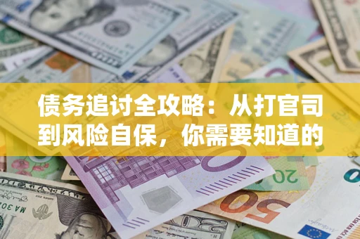武汉债务追讨全攻略：从打官司到风险自保，你需要知道的法律智慧